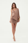 Kaya One-Shoulder Bodysuit & Skirt Set