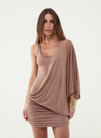 Kaya One-Shoulder Bodysuit & Skirt Set