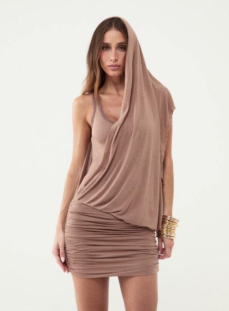 Kaya One-Shoulder Bodysuit & Skirt Set