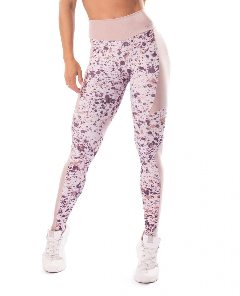 Legging Atomic Print Pearl - Let's Gym