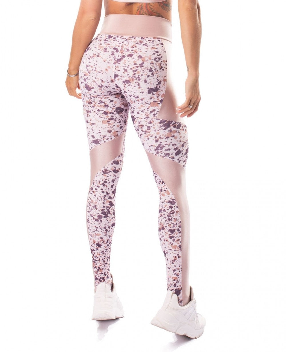 Legging Atomic Print Pearl - Let's Gym