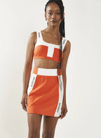 Sports Bra Cutouts Bicolor Sport Running - WaveFit