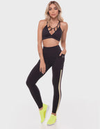 Legging Fuso New Parker Black - Vestem - WaveFit