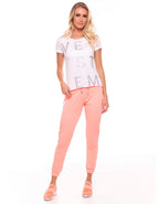 Top White Affection Short Sleeve - Vestem - WaveFit