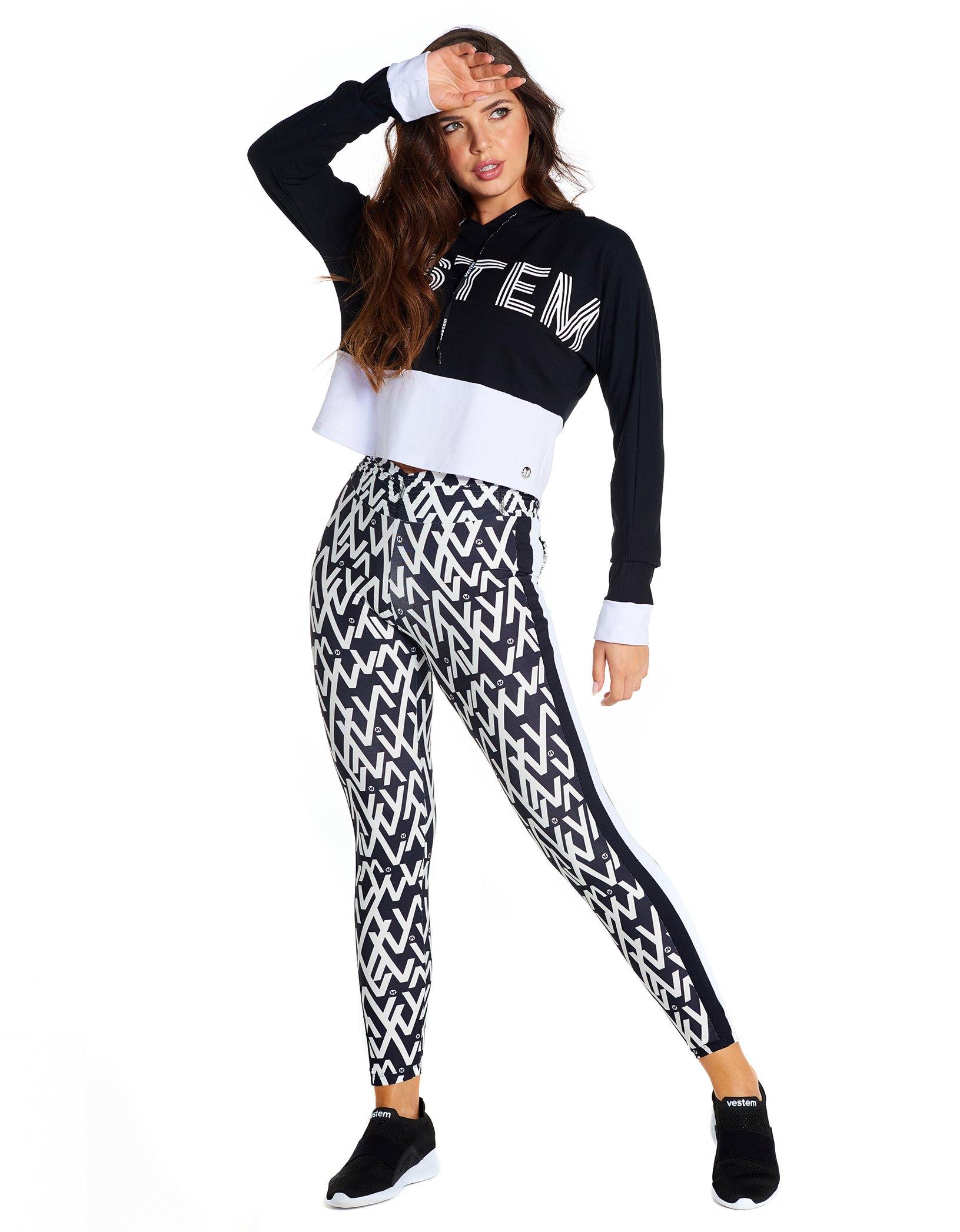 Blouse Long Sleeve Donna Black - Vestem - WaveFit