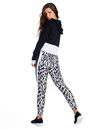 Blouse Long Sleeve Donna Black - Vestem - WaveFit