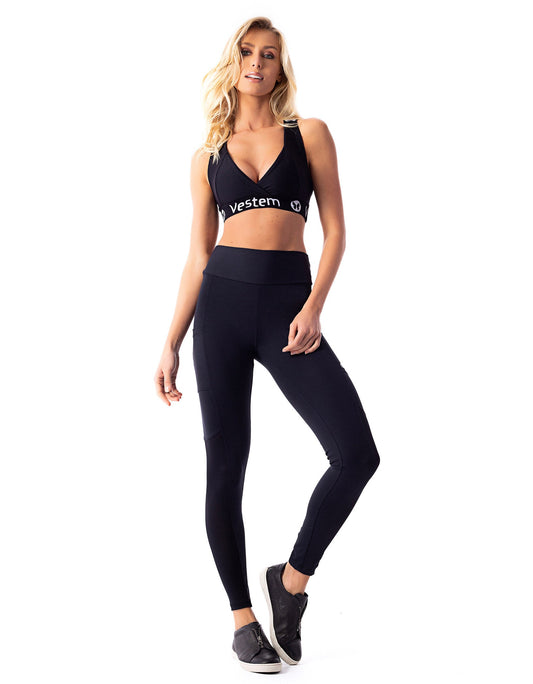 Legging Fusô Dream Black - Vestem