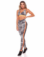 Sports Bra Camouflage Textures - Vestem - WaveFit