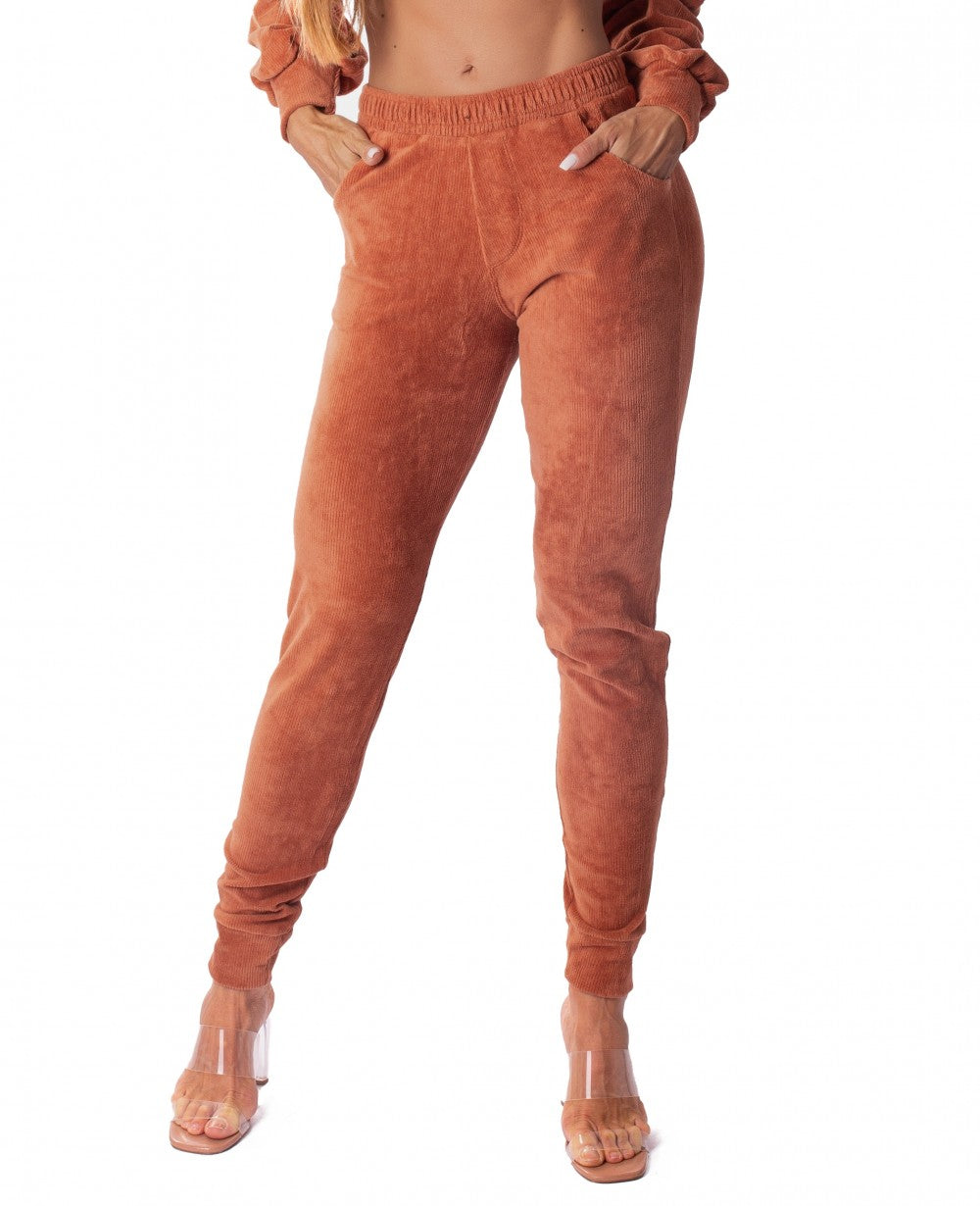 Jogger Pants Elegantly Caramel - Let's Gym