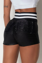 Shorts Tfin Fitness Cirre Black with Elastic - WaveFit