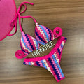 Bikini Andrieli Crochet Pink - WaveFit